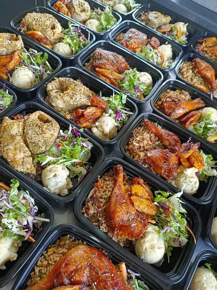 Prepared chicken bowl