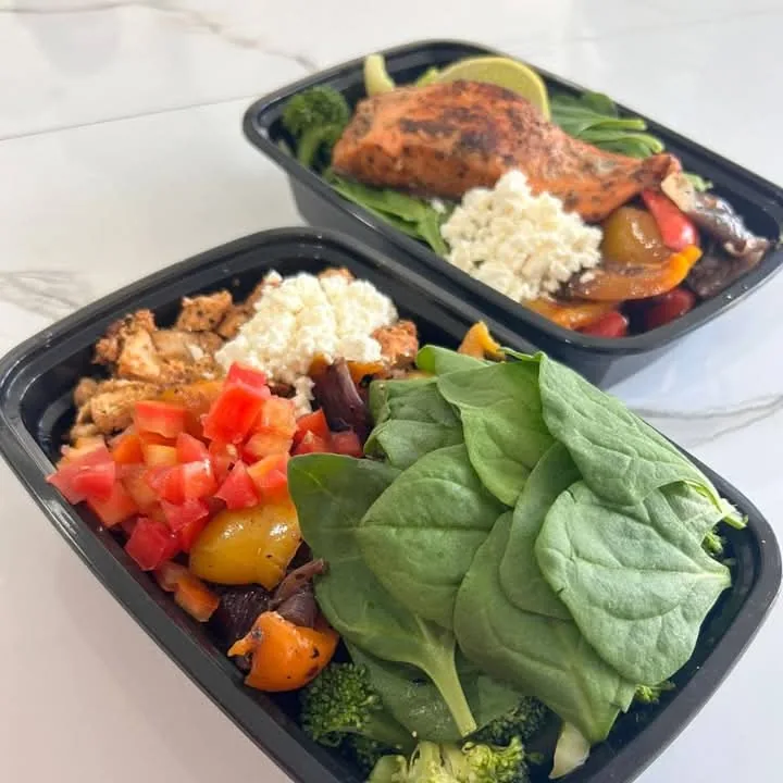 Waffle meal boxes
